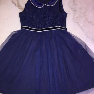 Blue formal dress